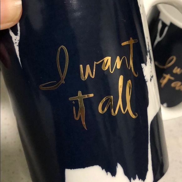 ‘I want it all’ Mugs - Picture 2 of 4